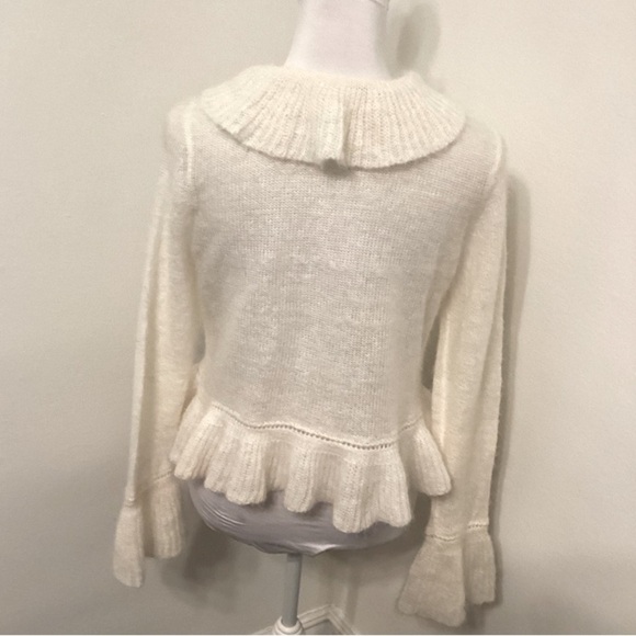 Escada Sport Elegant Ruffle Sweater - VINTAGE RETIRED Size Large - Picture 3 of 7